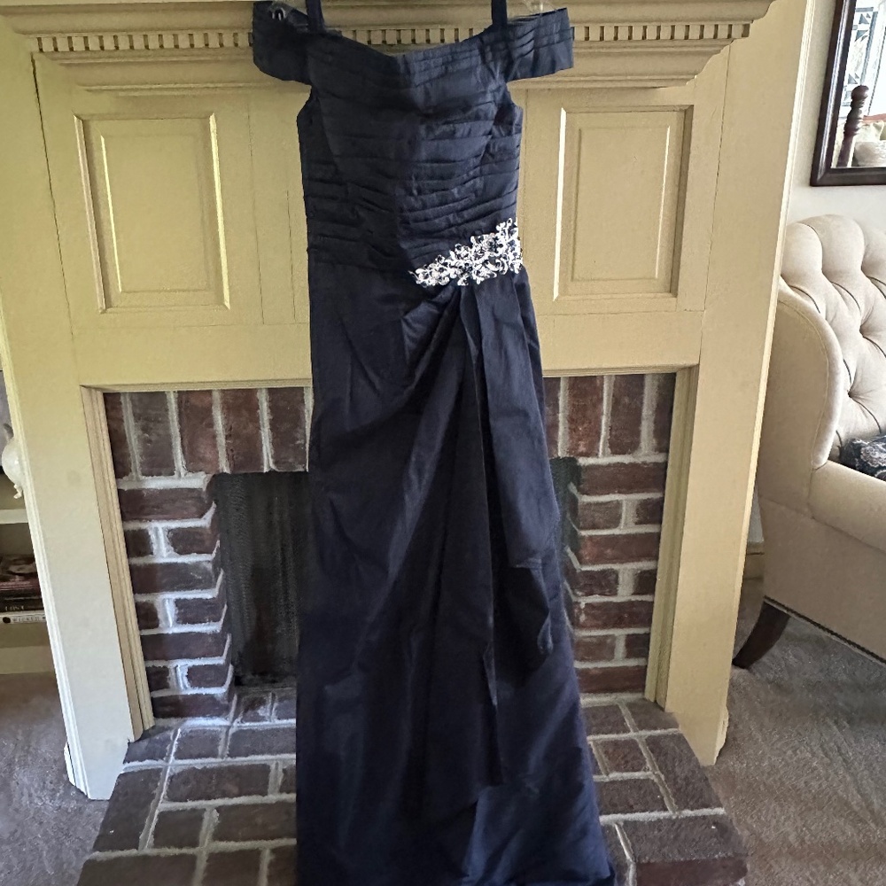 Navy Blue Gown